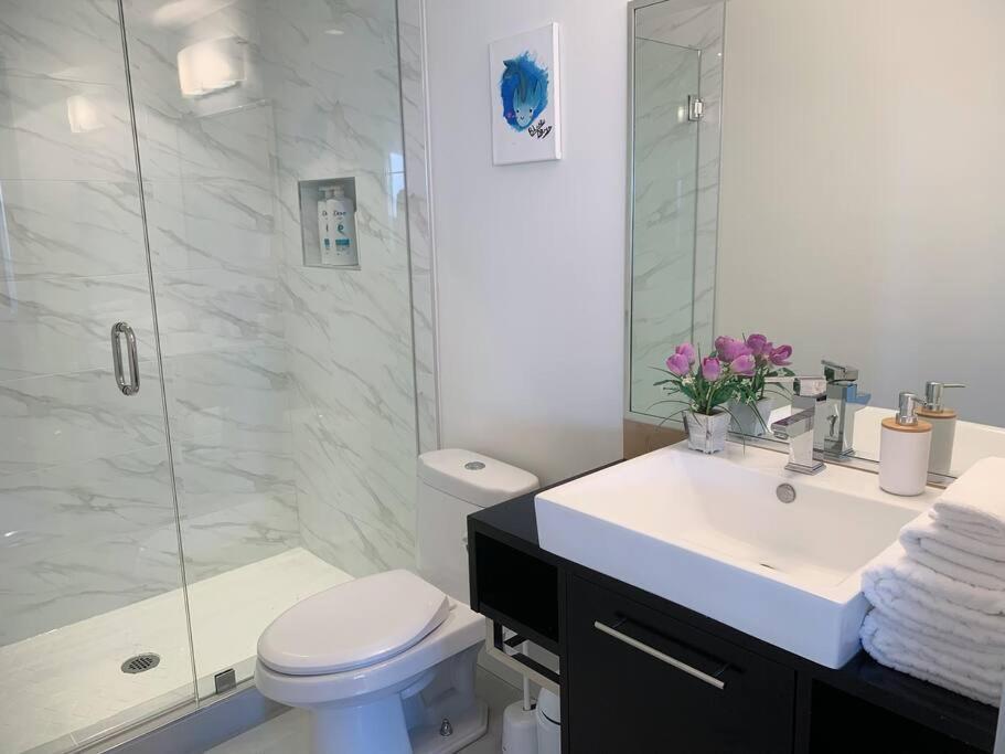 Апартаменты Downtown 3Br/2Ba+Views+Skytrain+Free Parking Ванкувер Экстерьер фото
